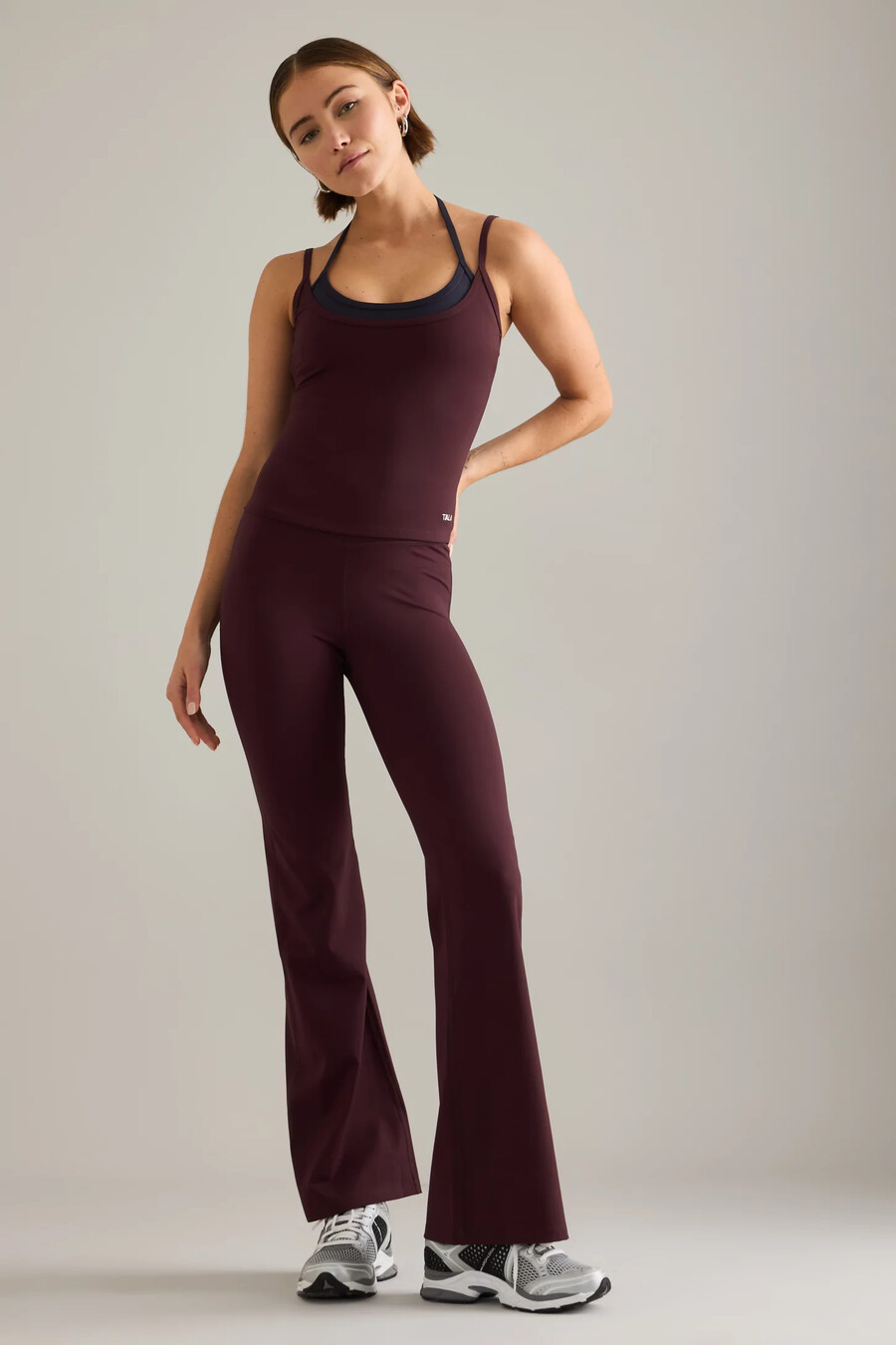camiseta de tirantes de doble capa tala dayflex