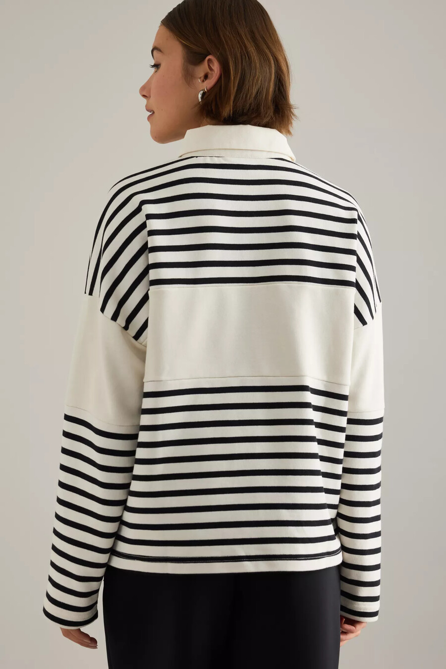 sudadera polo de rugby tala