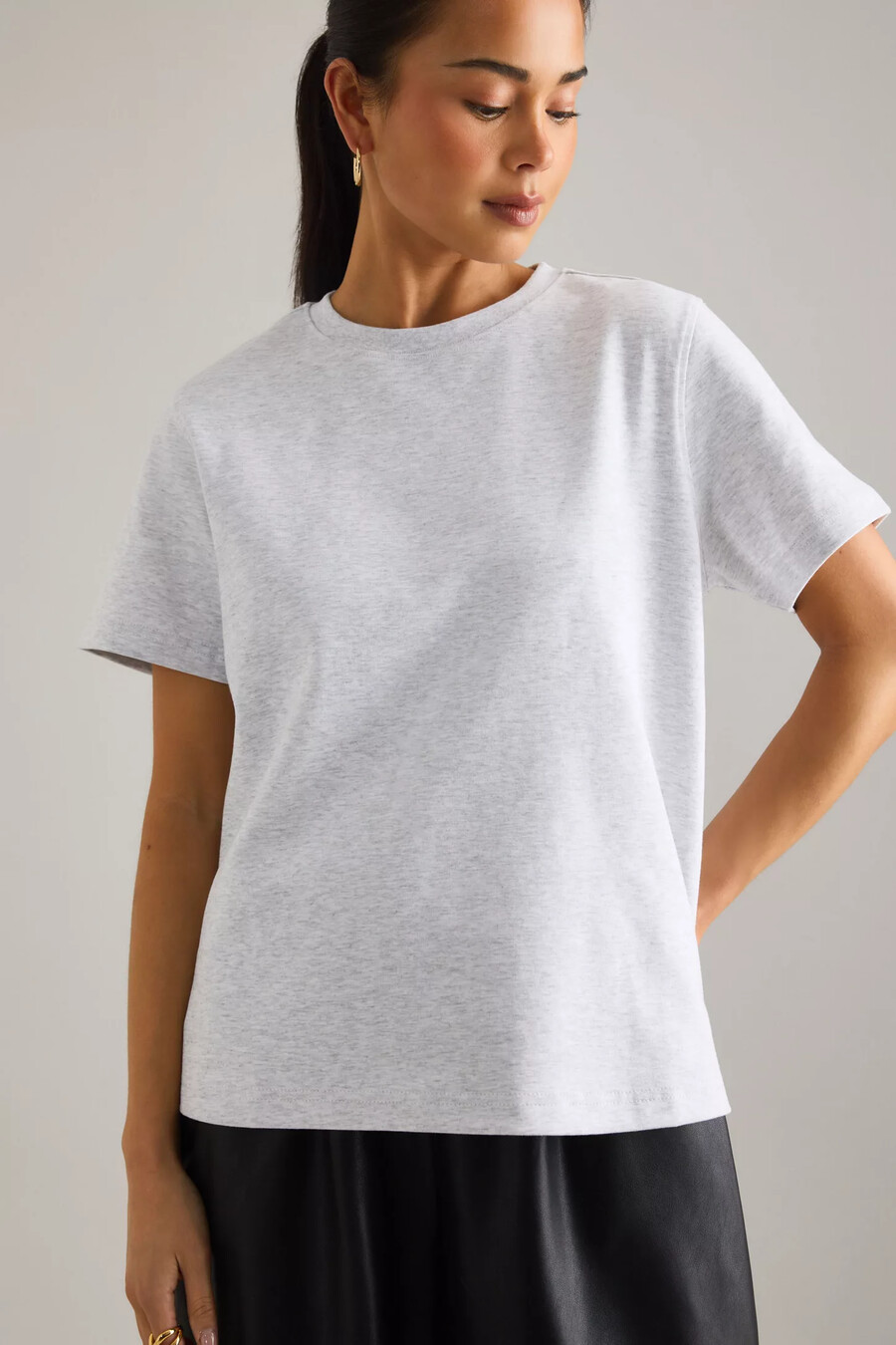 camiseta de algodón orgánico tala
