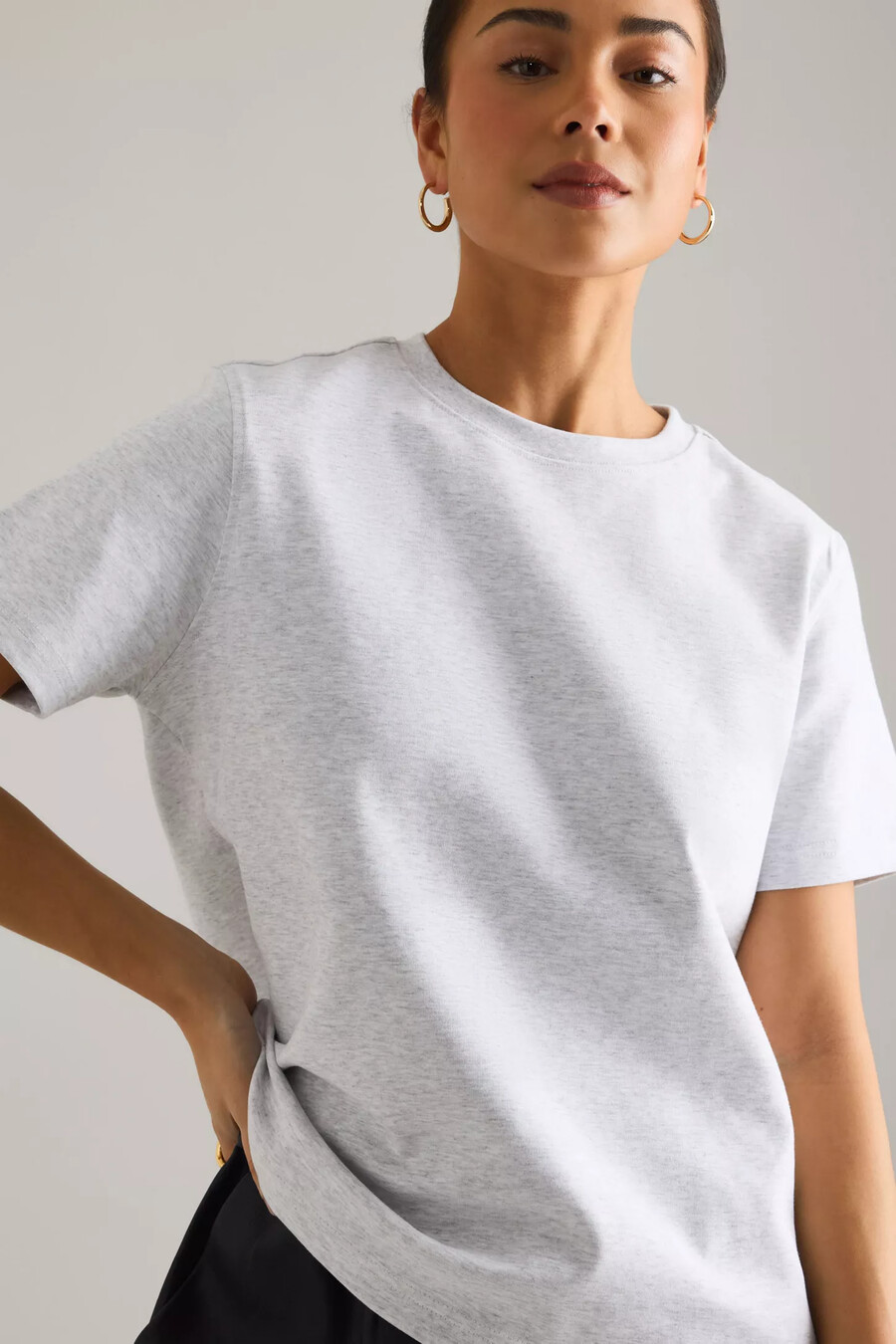 camiseta de algodón orgánico tala
