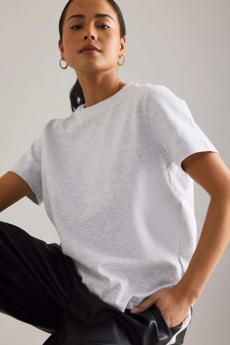 camiseta de algodón orgánico tala