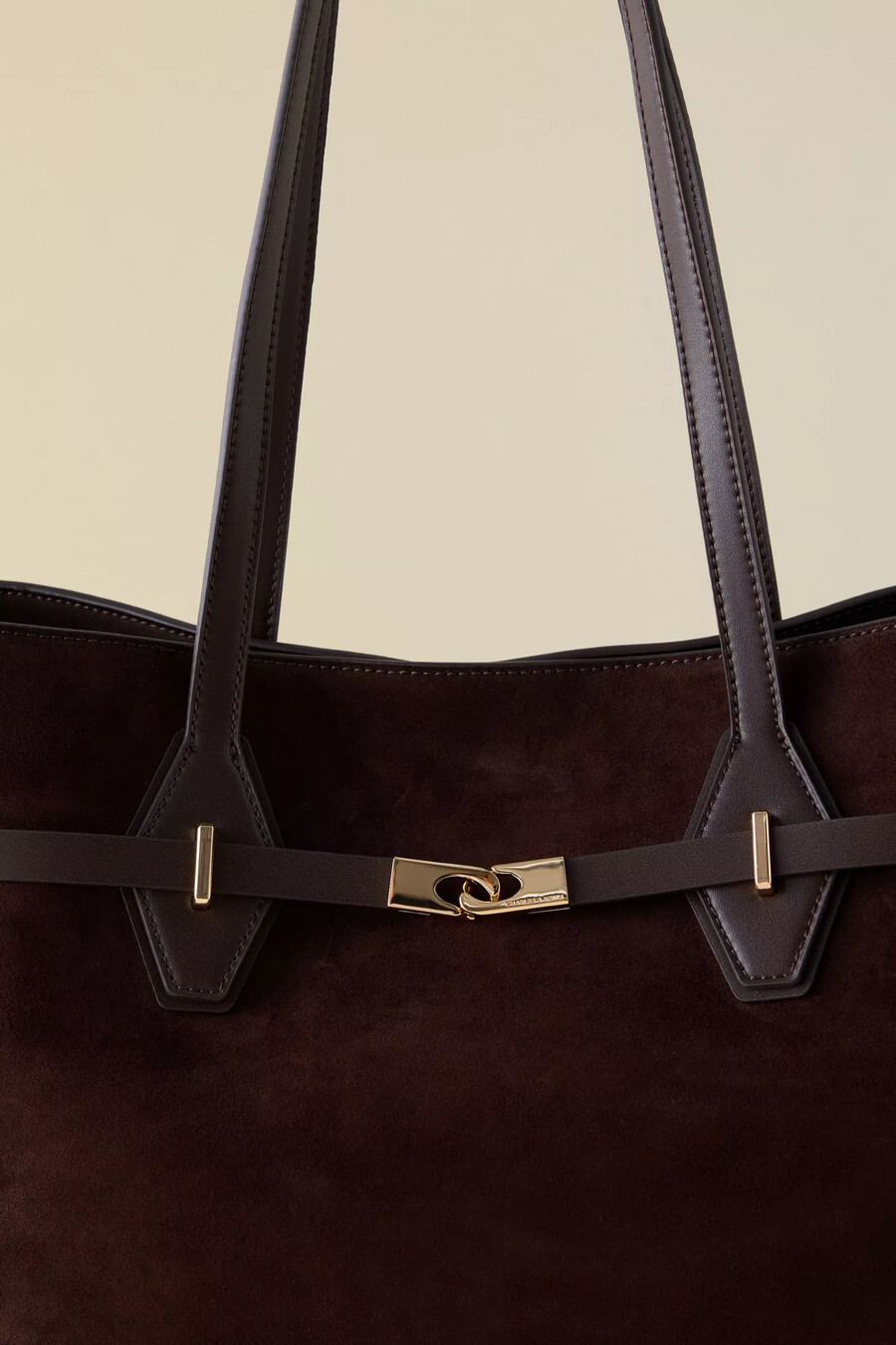 bolso tote arlet xl de ante reciclado de charles keith