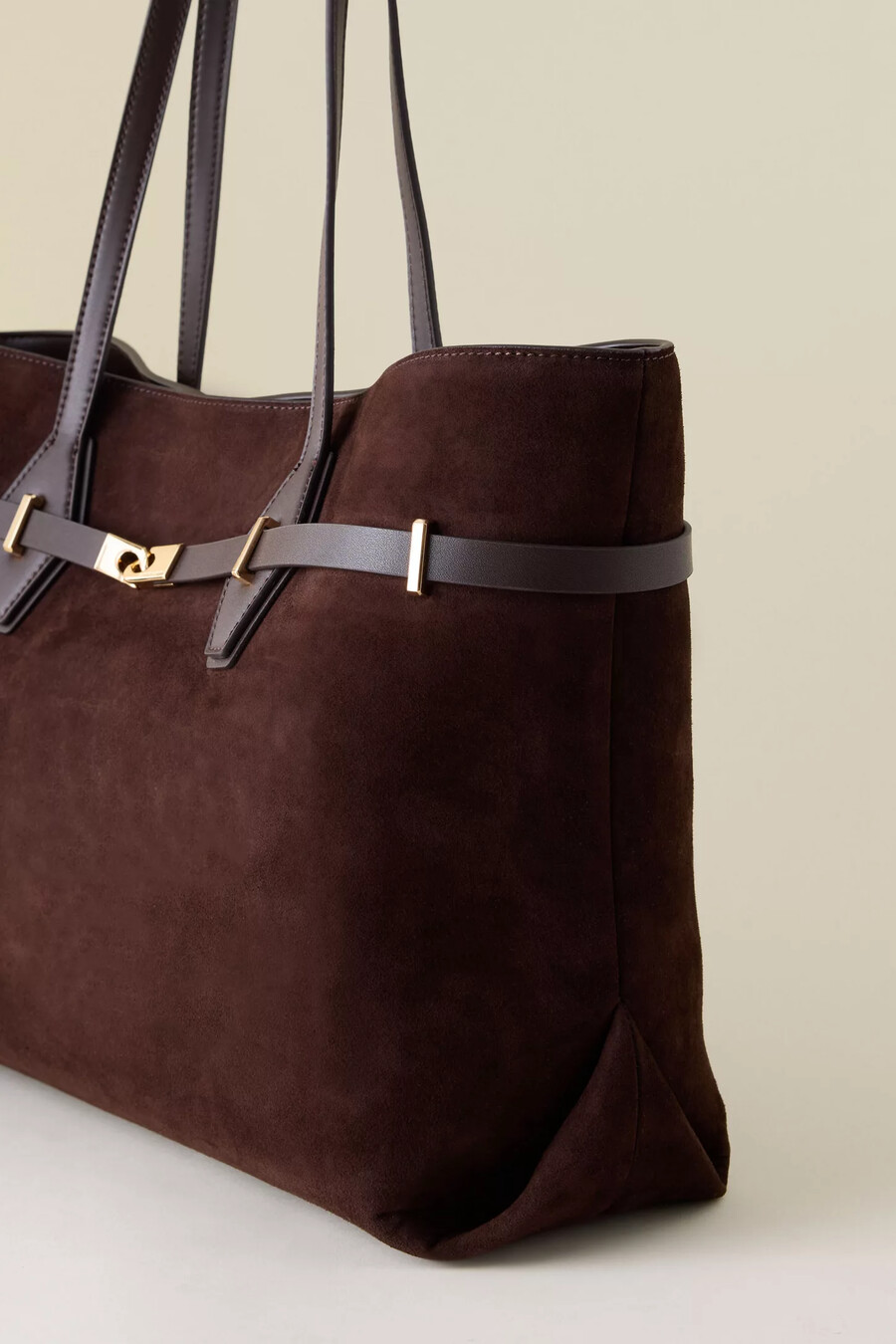 bolso tote arlet xl de ante reciclado de charles keith