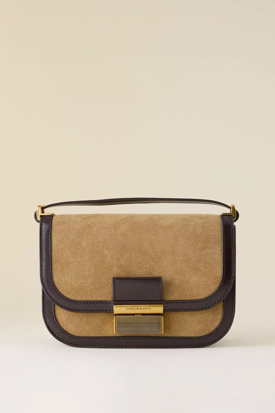 bolso bandolera de ante reciclado charles keith charlot