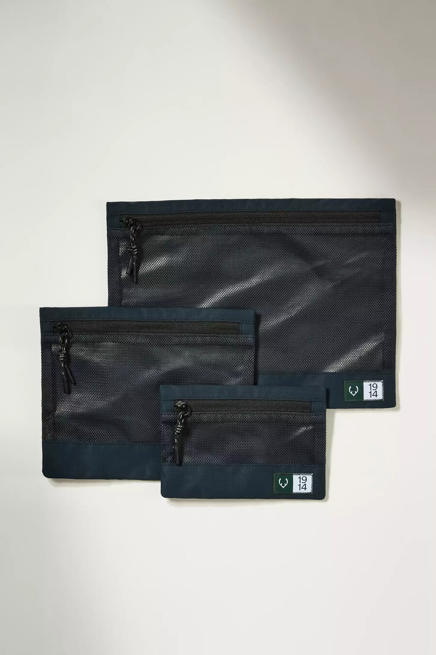 estuches de viaje esenciales antler juego de 3