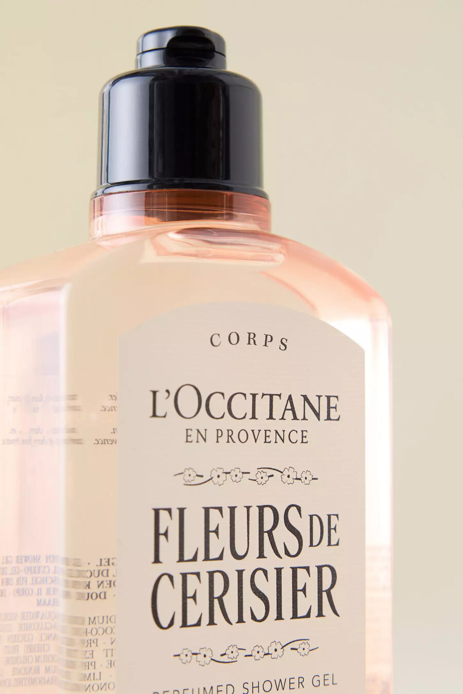 loccitane gel de ducha flores de cerisier