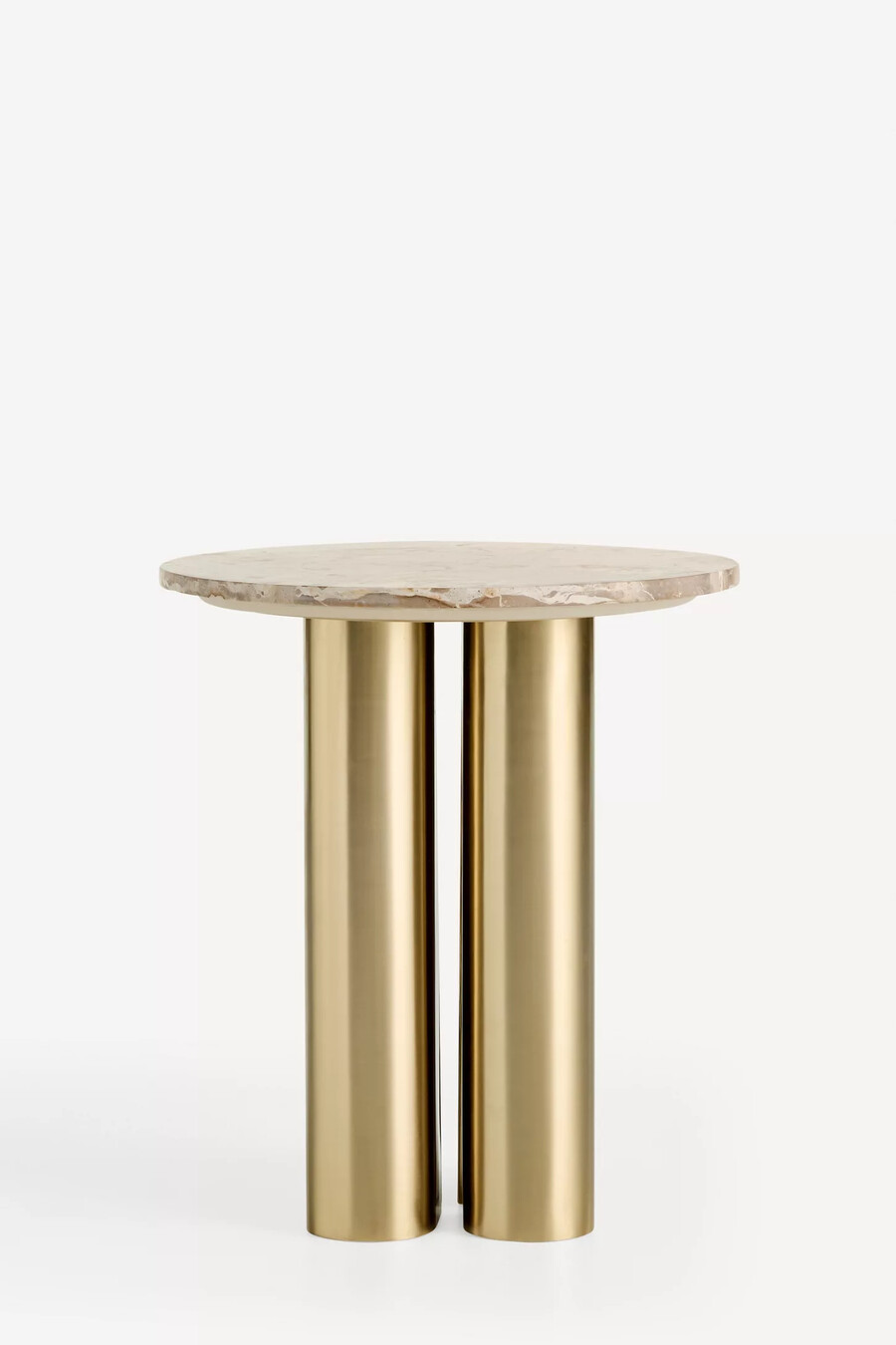 mesa auxiliar de mármol clover
