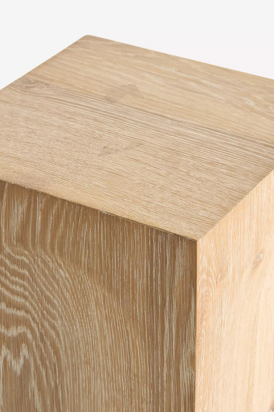 mesa auxiliar de roble ava