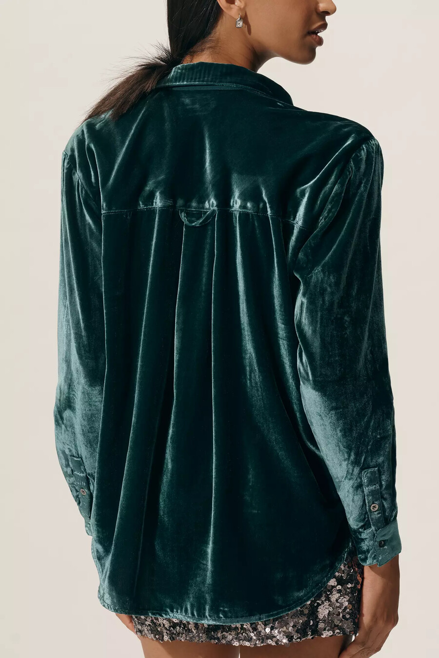 camisa de esmoquin extragrande con botones de pilcro