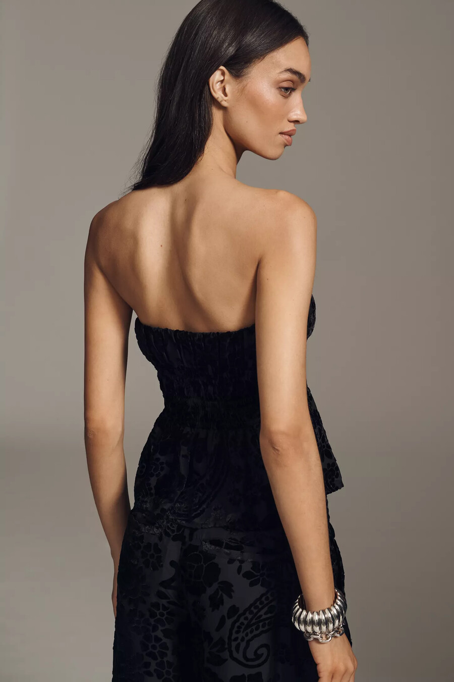 la blusa sin tirantes somerset