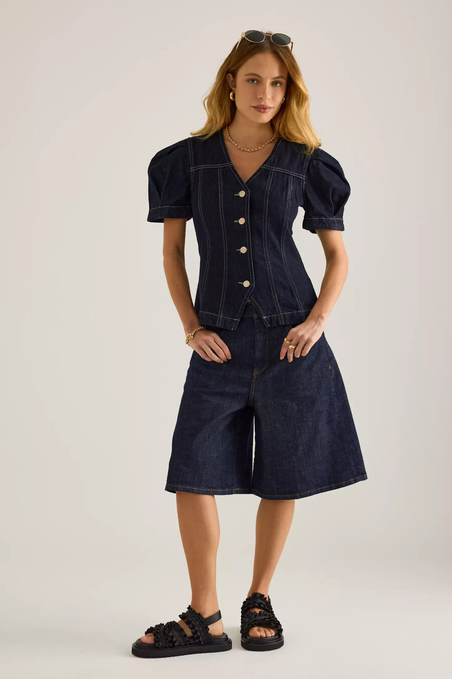 top vaquero damson madder shell