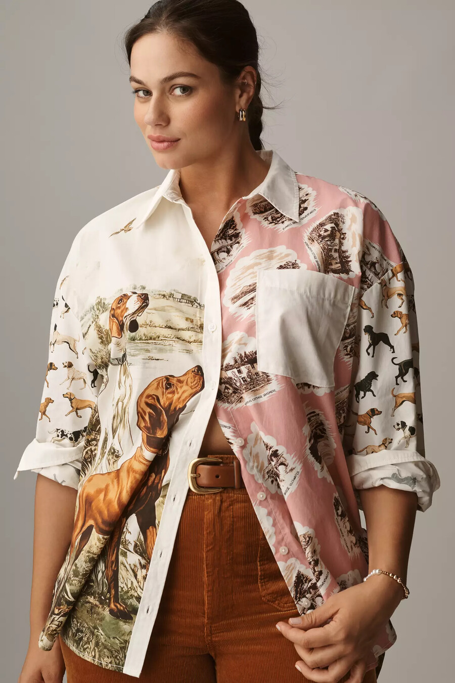 la camisa abotonada bennet de maeve