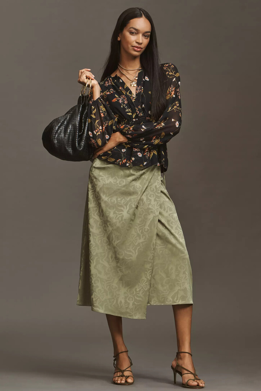 la blusa de manga larga somerset