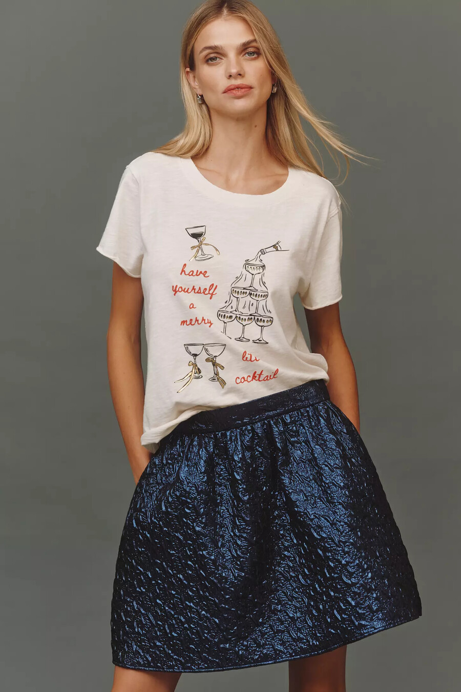camiseta de cóctel alegre de maeve x daniela berkhout