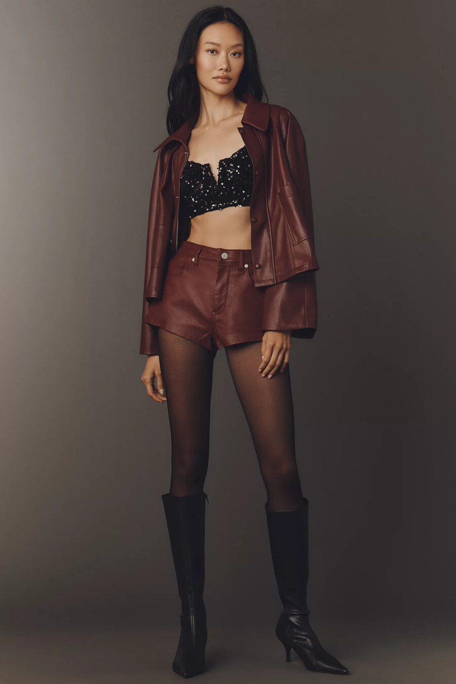 bralette de lentejuelas