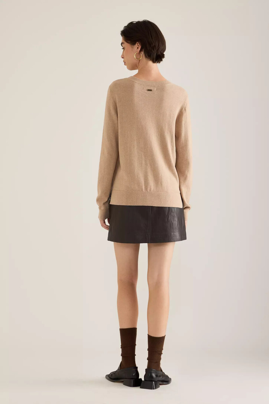 jersey de algodón y cachemir barbour fareham