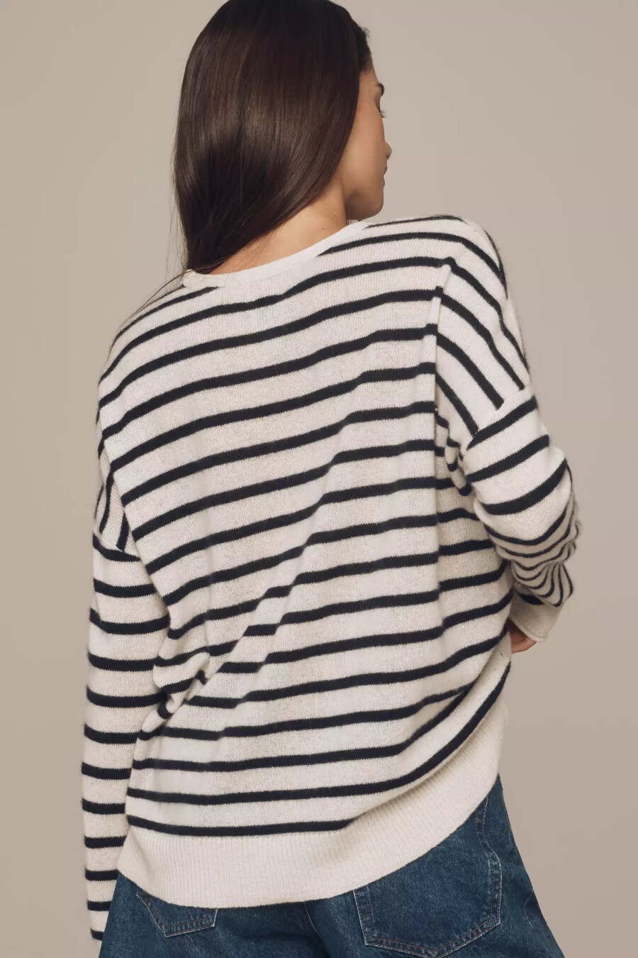 jersey de cachemira relajado maeve