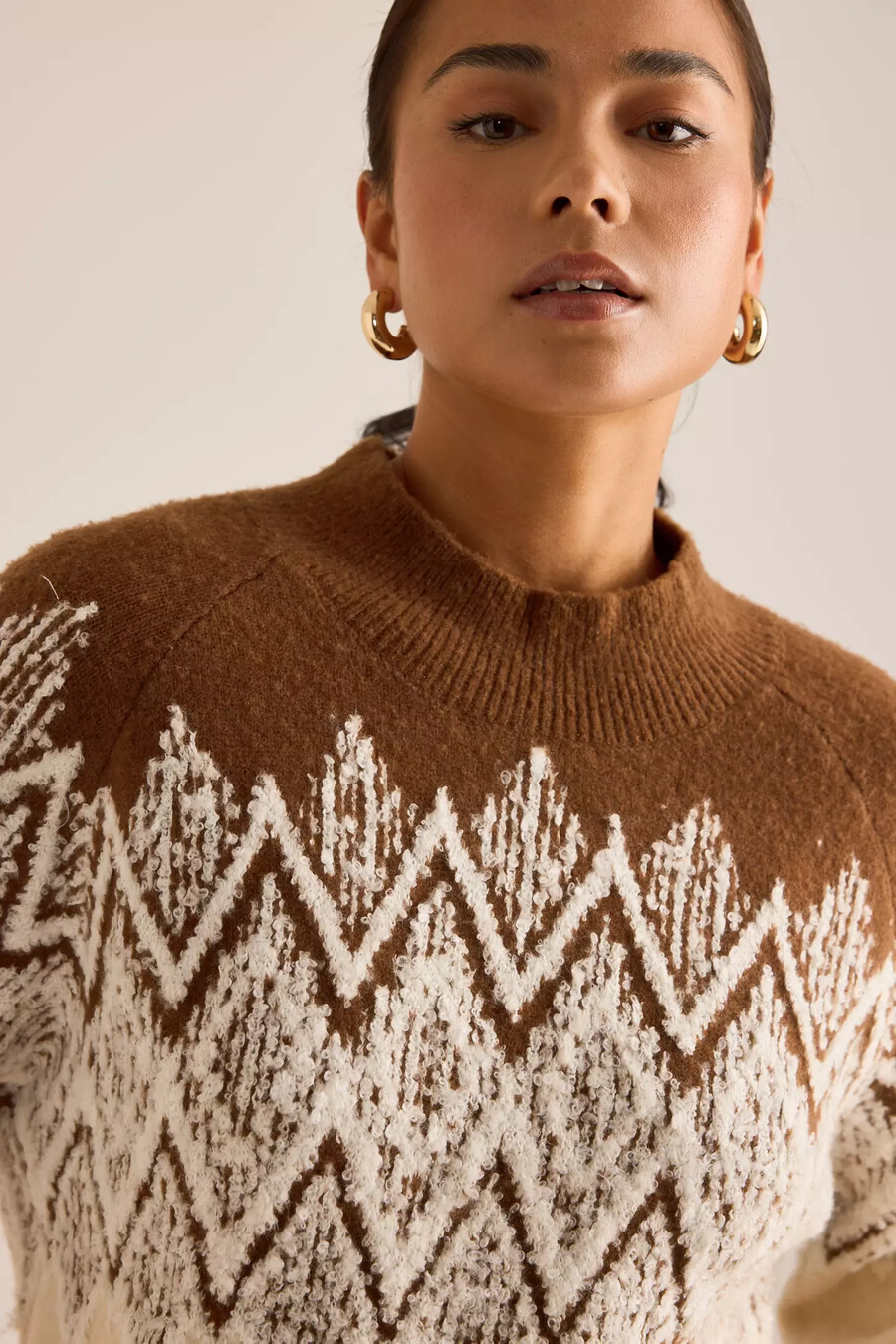 jersey de jacquard relajado siren de varley