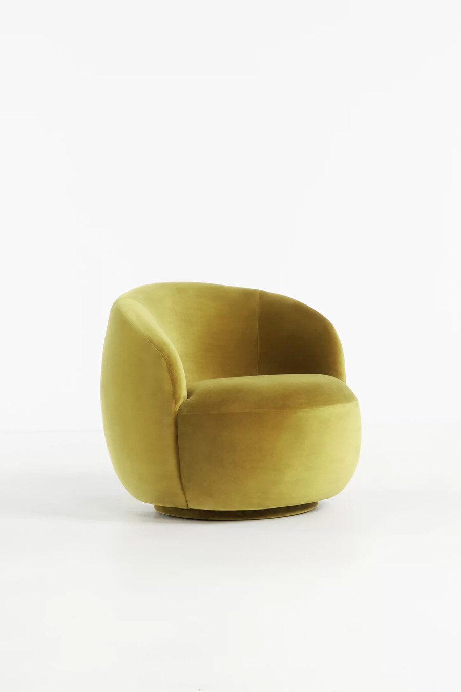 silla giratoria de terciopelo cosette