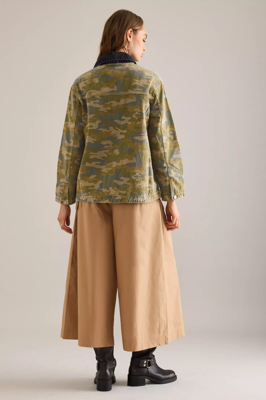 chaqueta de camuflaje francis de damson madder