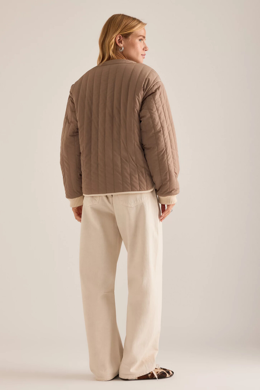 chaqueta reversible varley drew