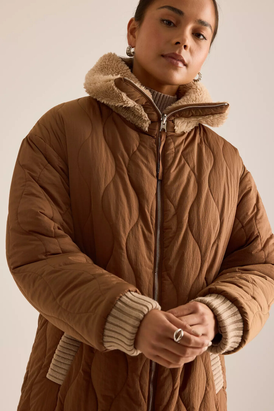 abrigo reversible varley theia