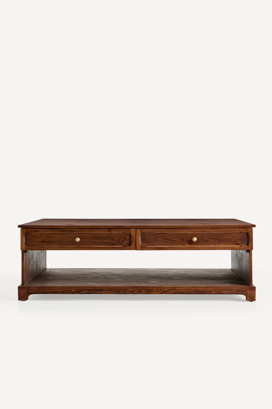 mesa de centro de madera whitney