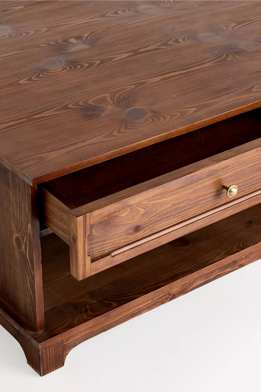 mesa de centro de madera whitney