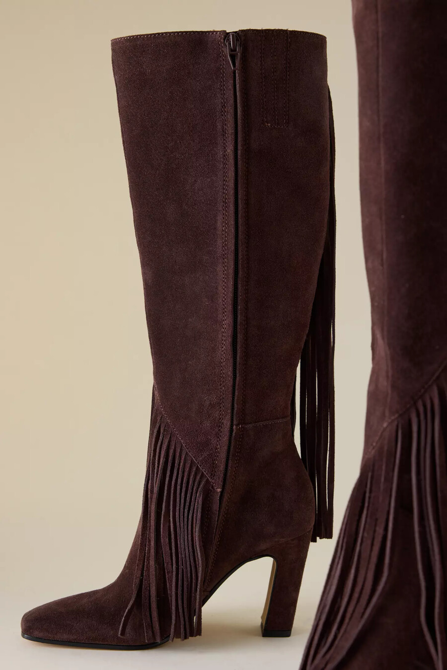 botas dolce vita giano de ante con flecos