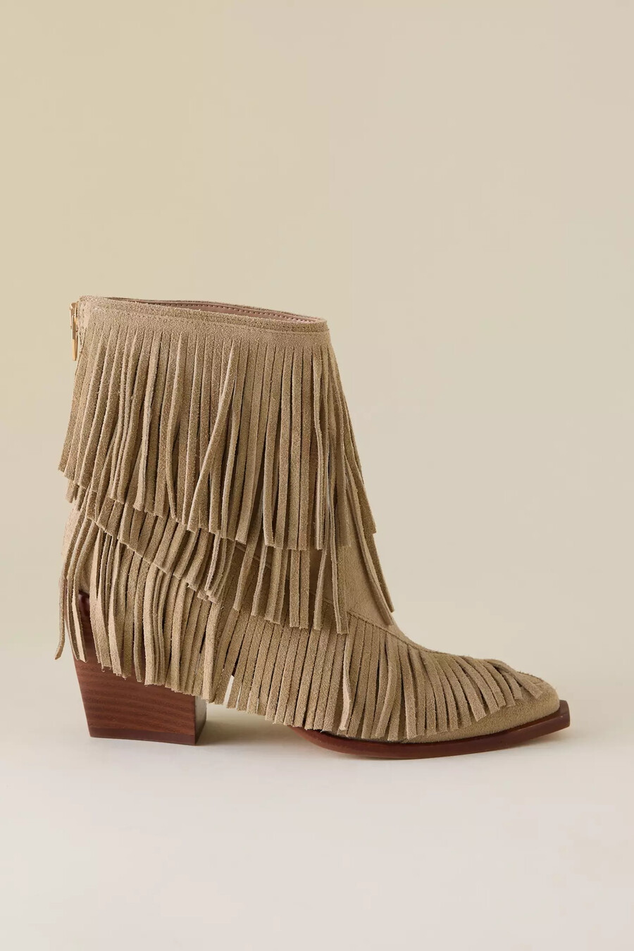 botas dolce vita torey de ante con flecos