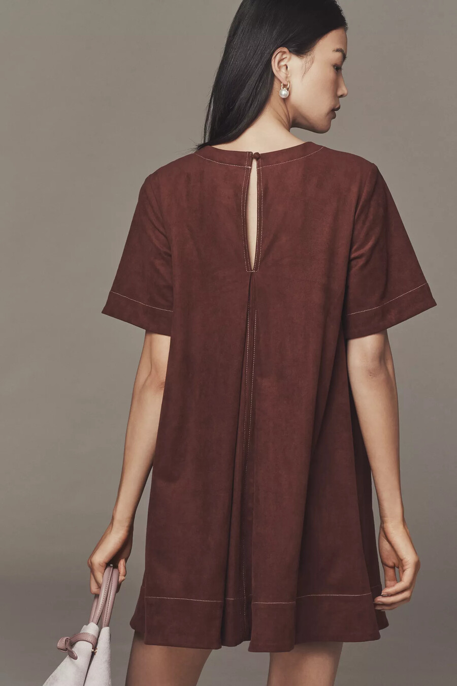 el minivestido emmy de manga corta de maeve