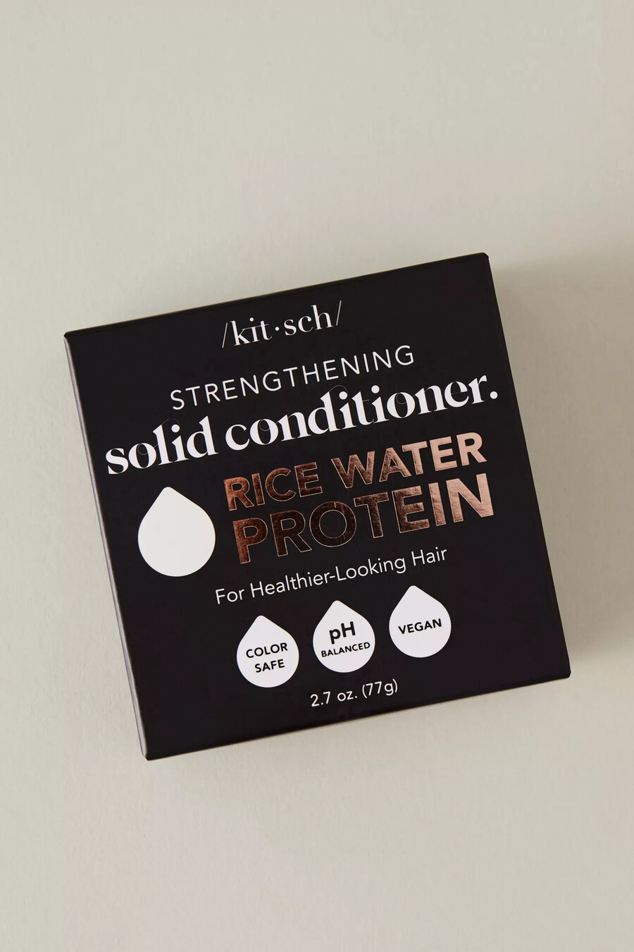 barra acondicionadora de proteína de agua de arroz kitsch