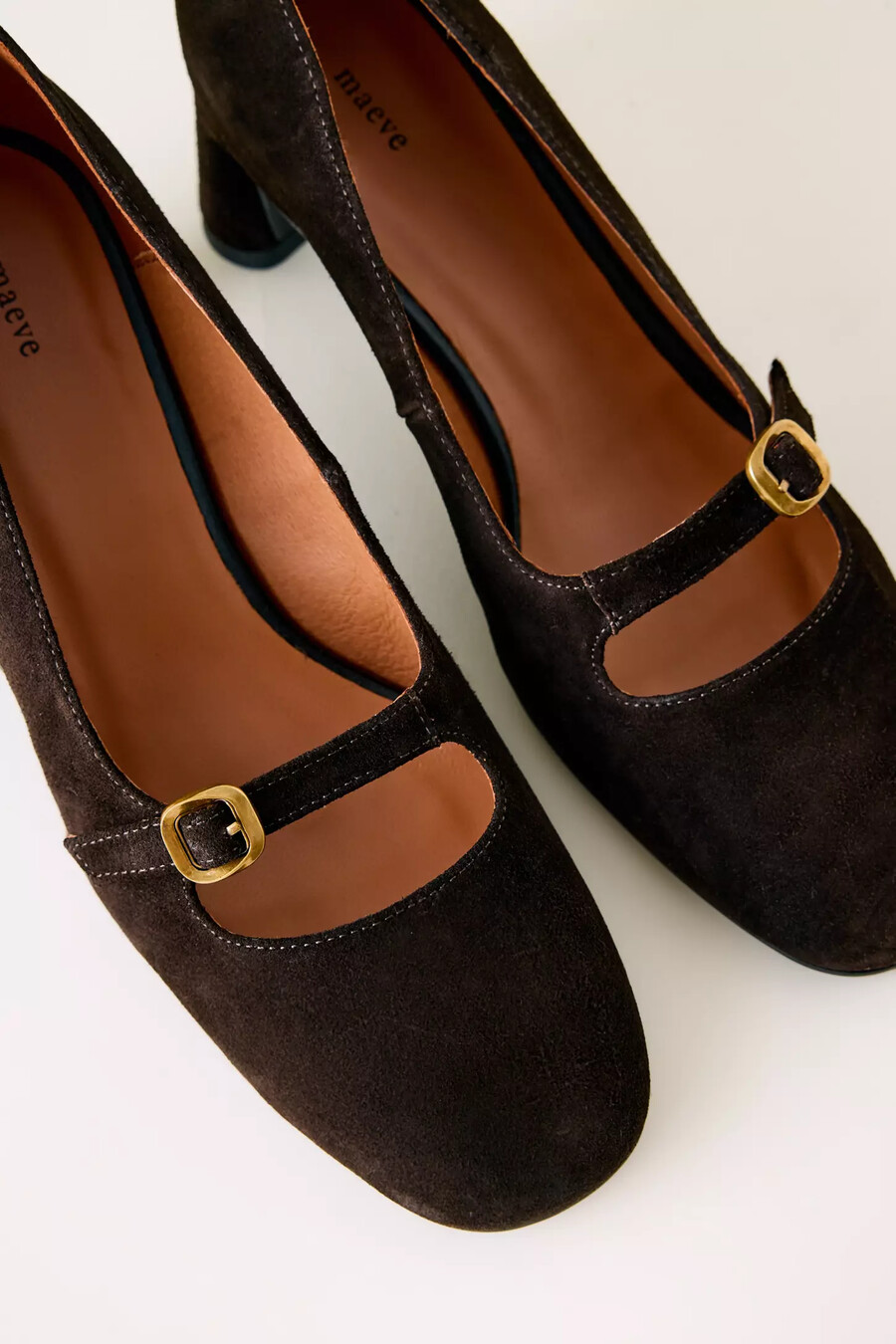 minizapatos de tacón con hebilla maeve