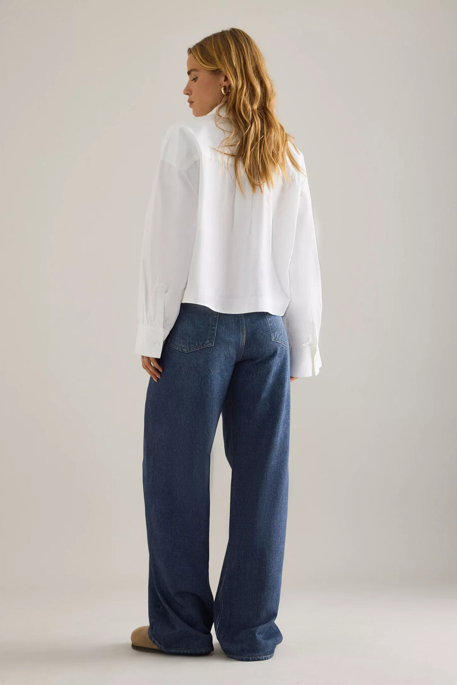 vaqueros de pierna ancha rag bone miramar terry