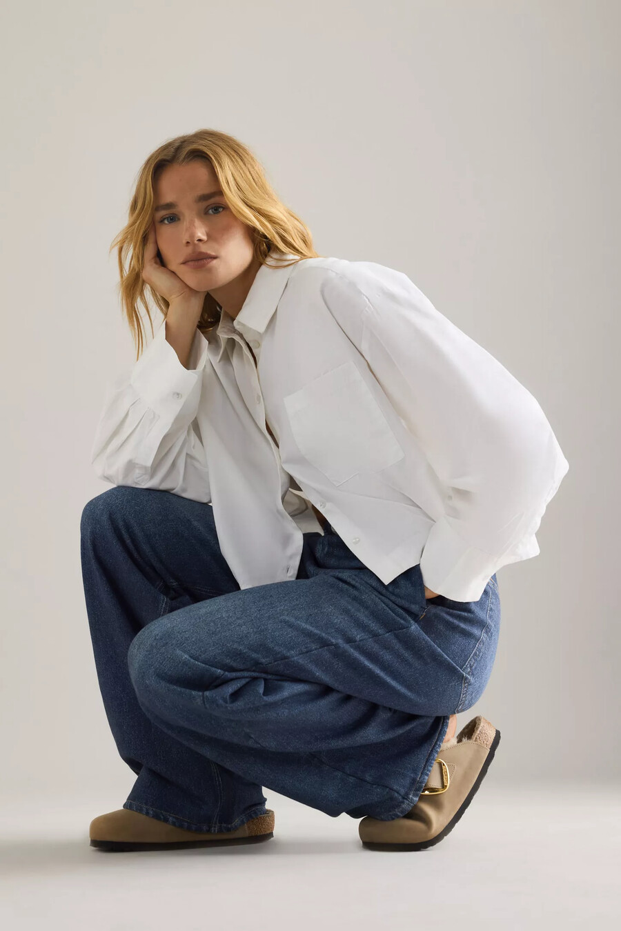 vaqueros de pierna ancha rag bone miramar terry