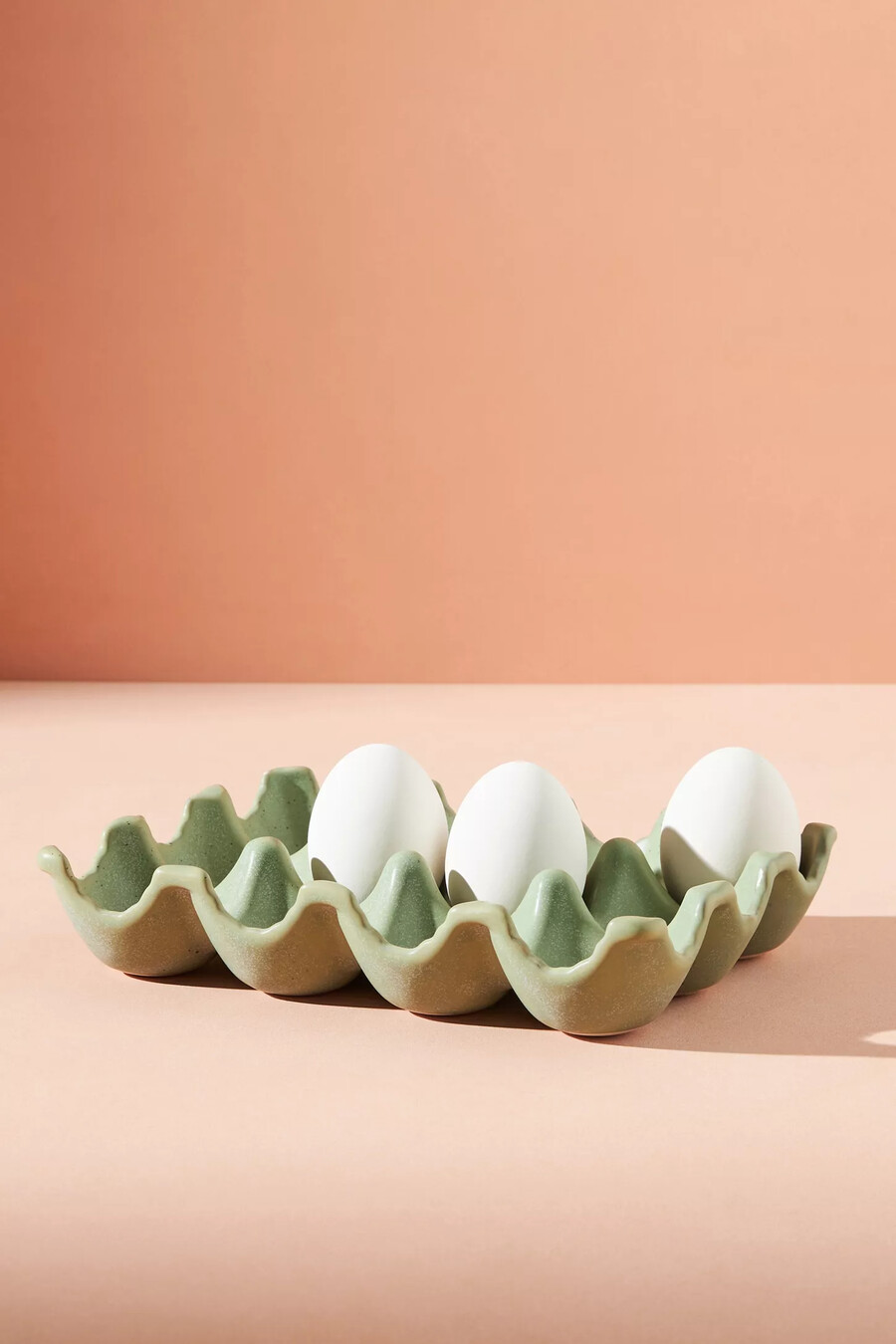 caja de huevos moteada estilo cabaña