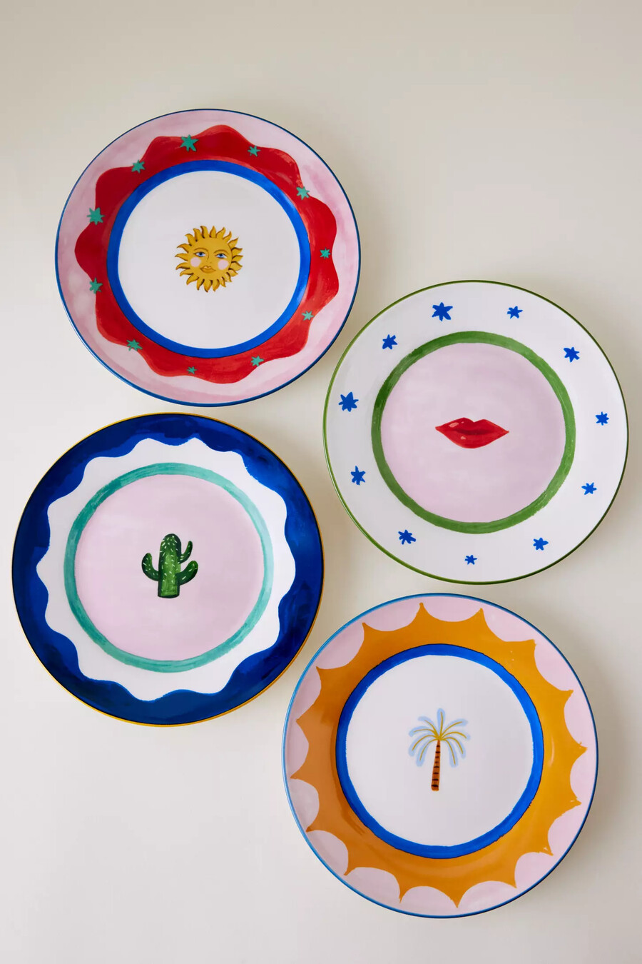 platos para tartas icon de eleanor bowmer juego de 4