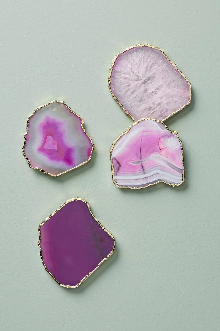 posavasos de geoda astillada