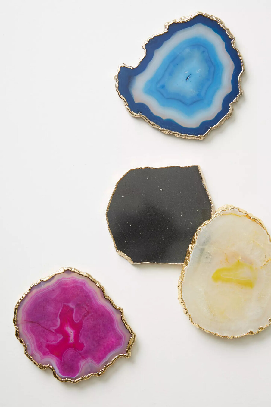 posavasos de geoda astillada