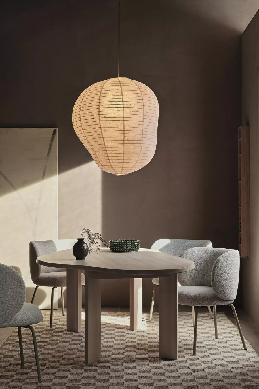 pantalla de lámpara kurbis de ferm living