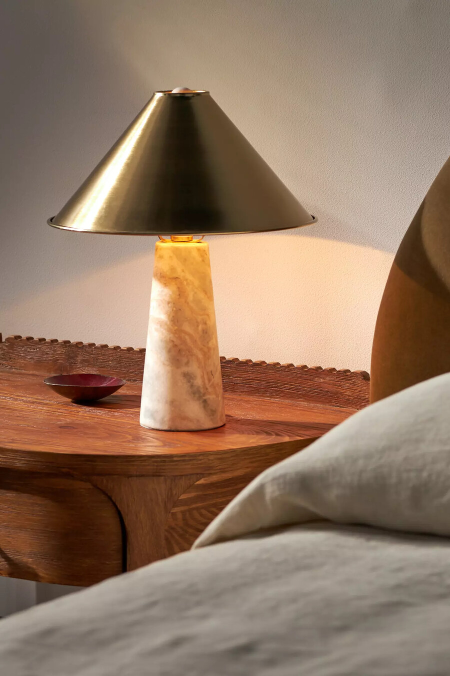 lámpara de mesa sky marble