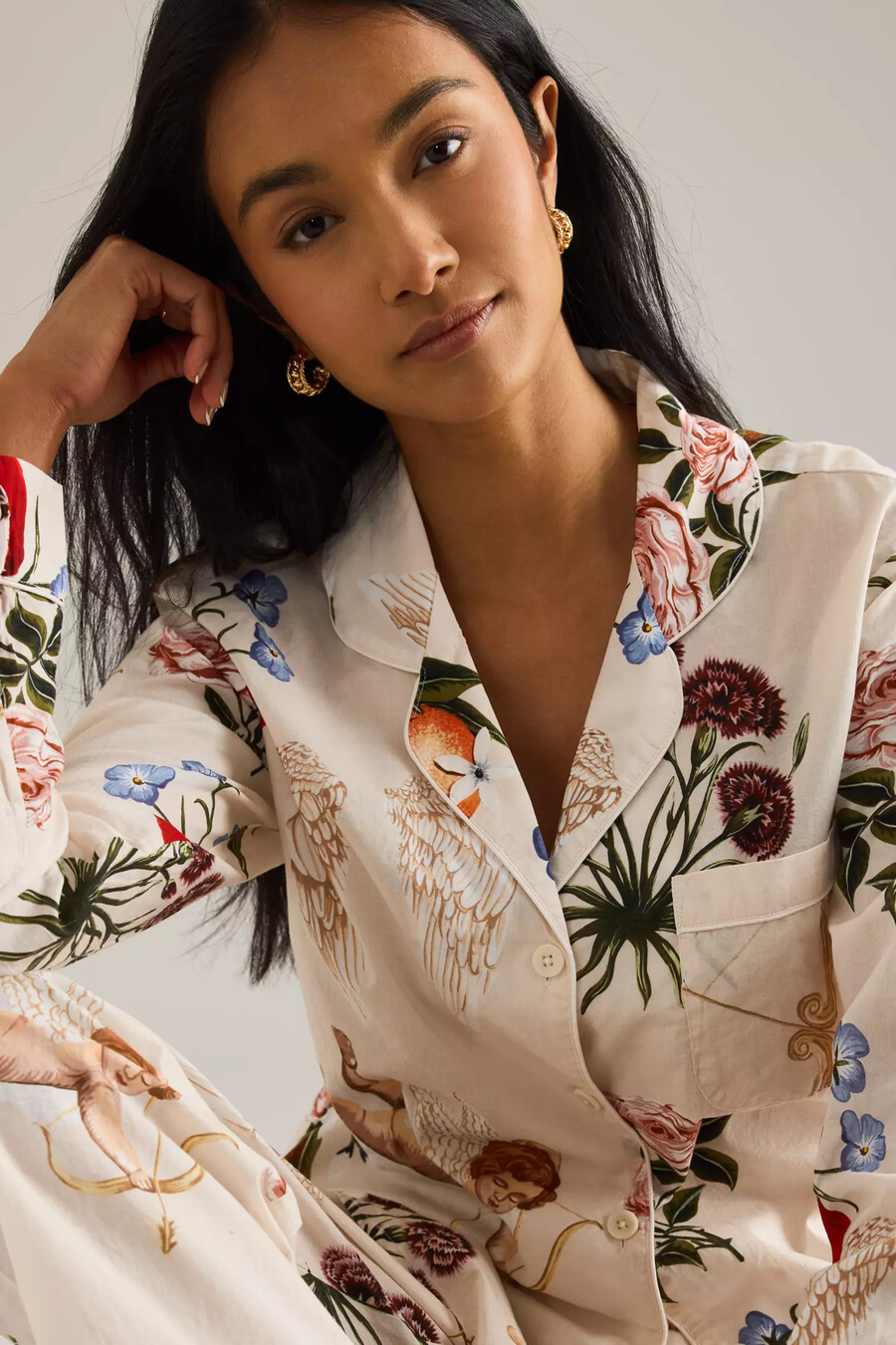 conjunto de pijama largo primavera de desmond dempsey