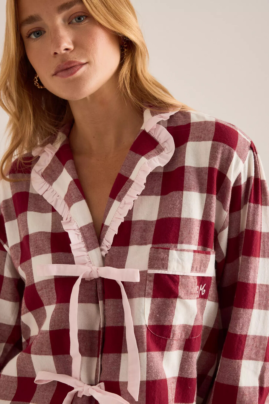conjunto de pijama damson madder antonella