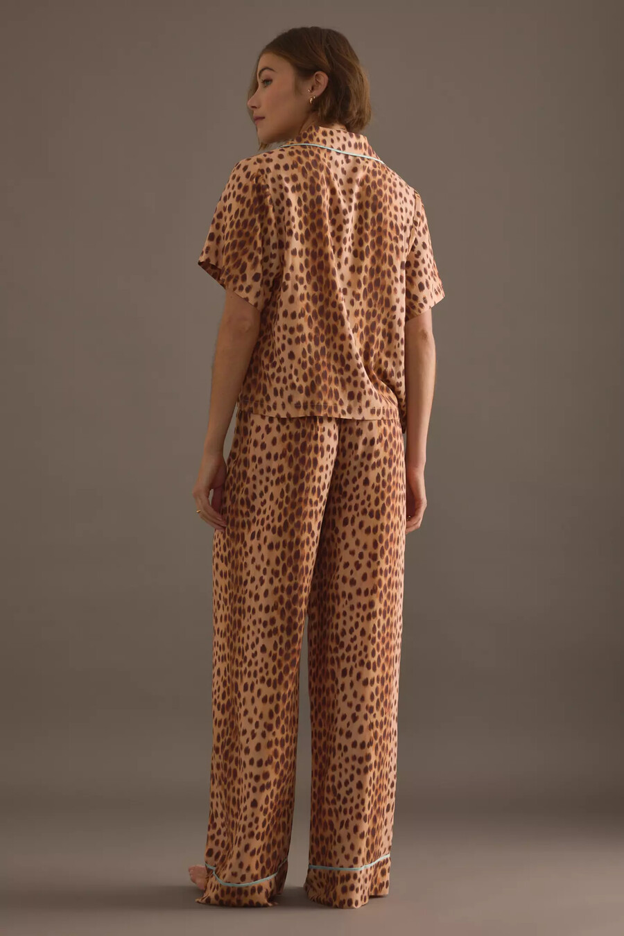 camisa de pijama de manga corta lyra wild lovers