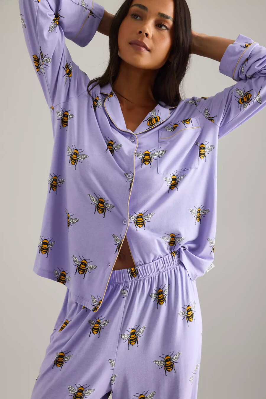 pijama de modal estampado chelsea peers