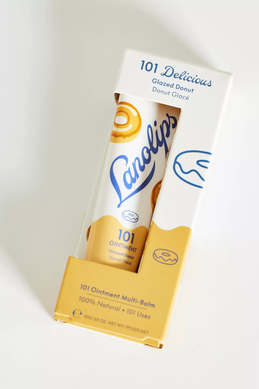 ungüento lanolips 101 multi-bálsamo donut glaseado