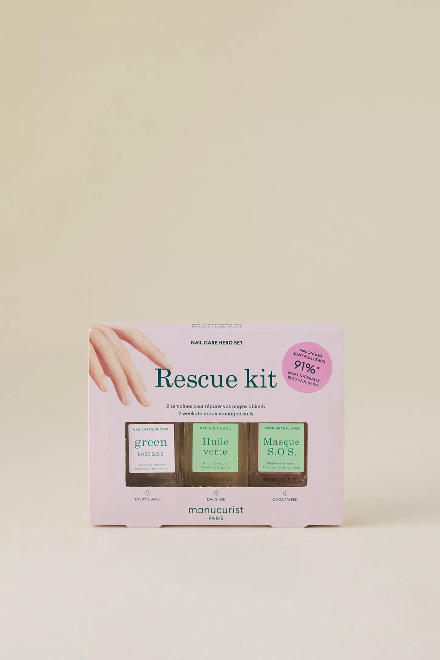 kit de rescate para manucuristas