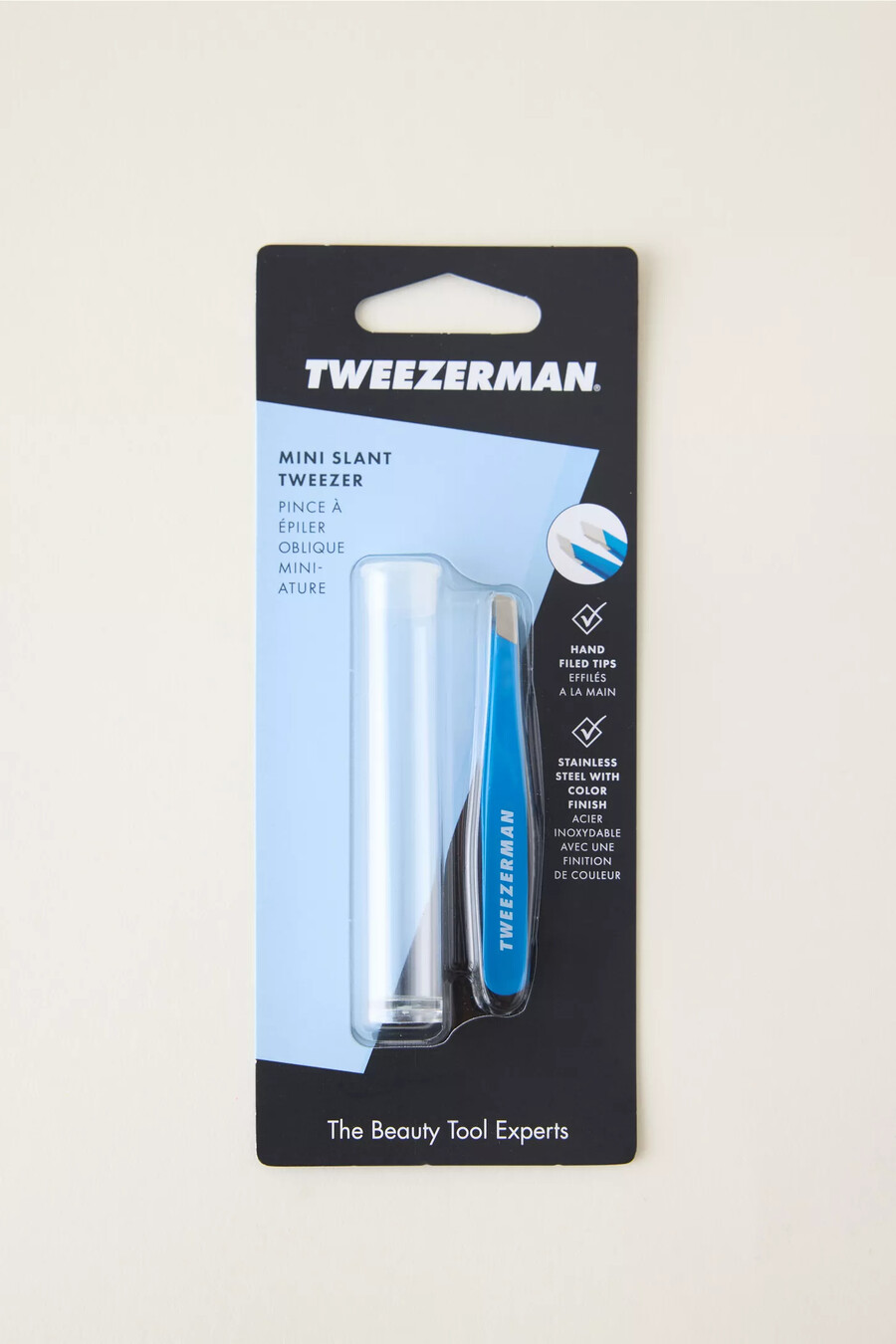 pinzas inclinadas tweezerman mini