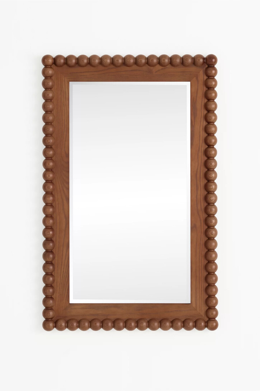 espejo de pared rectangular con retrato bobbin de pippa wood