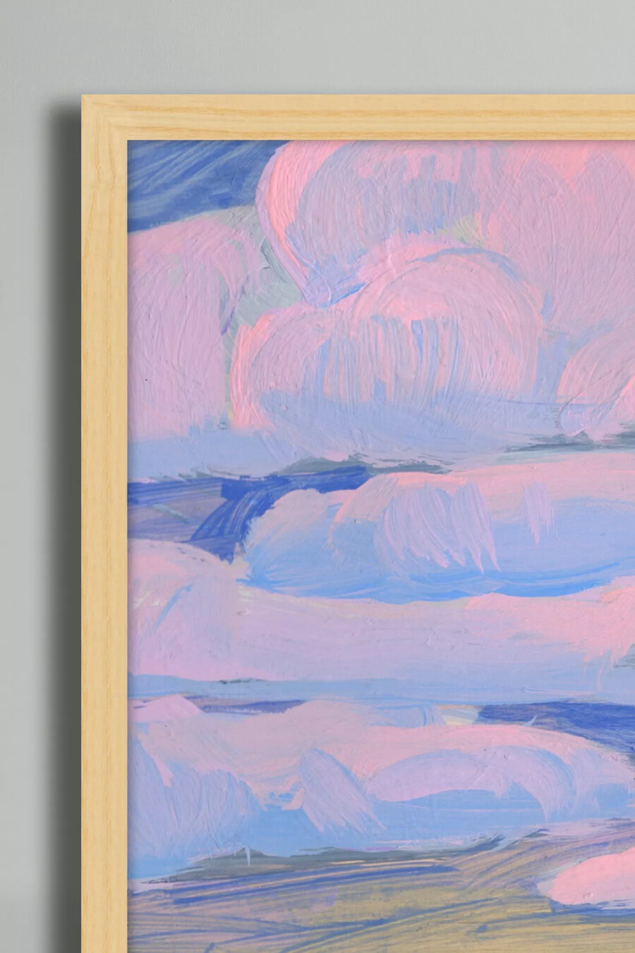 atardecer rosa en texas de eleanor baker wall art